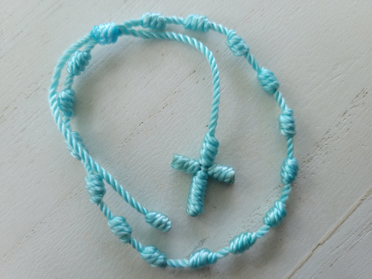Knotted Cross Bracelet