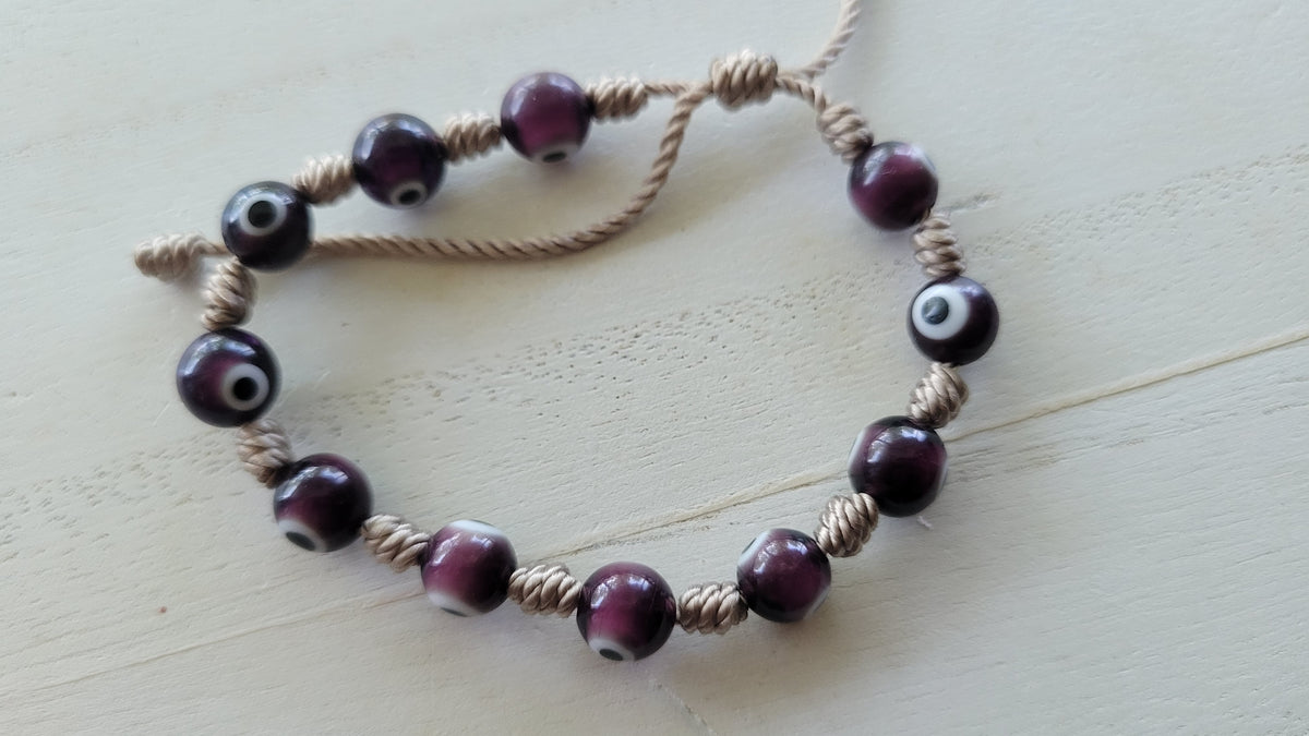Beaded Evil Eye Bracelets