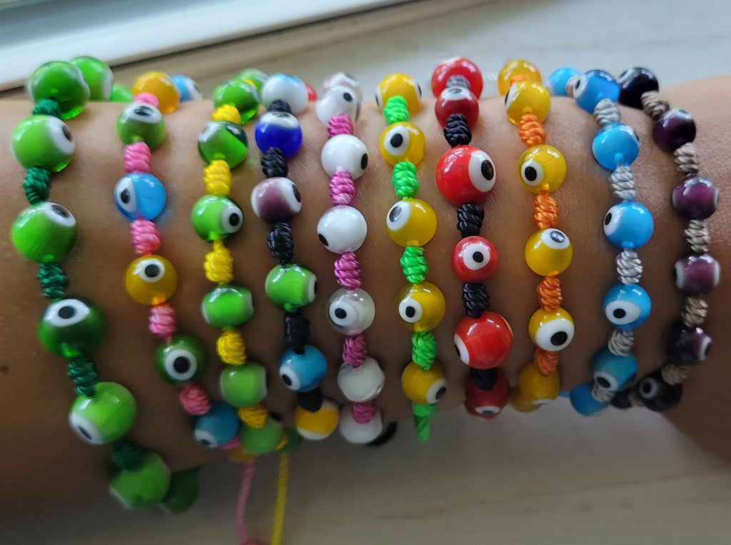 Beaded Evil Eye Bracelets