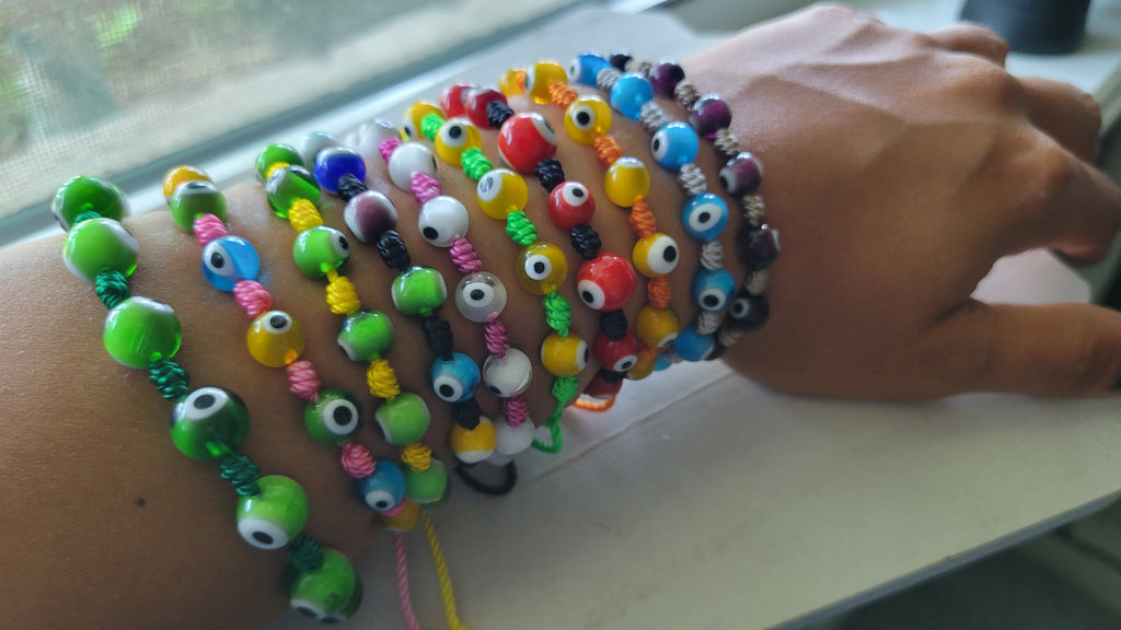 Beaded Evil Eye Bracelets