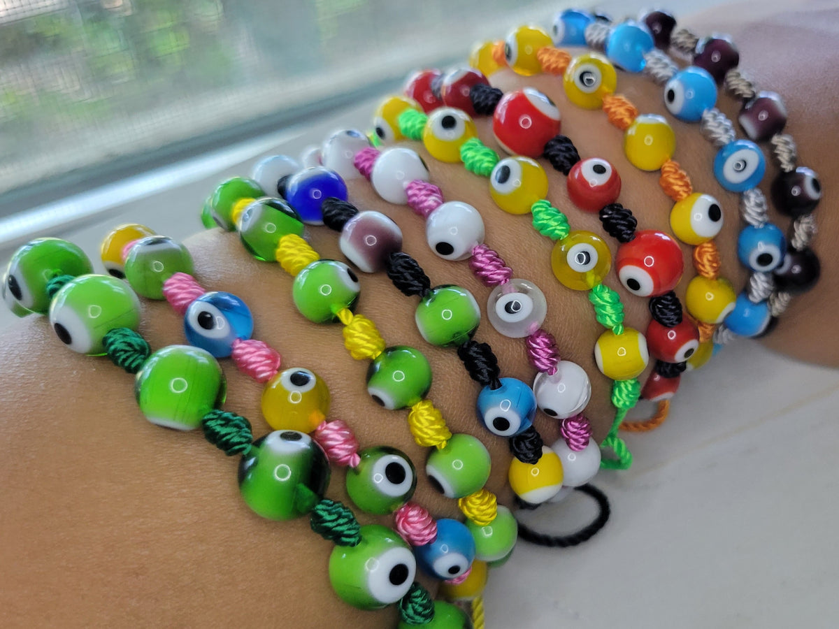 Beaded Evil Eye Bracelets