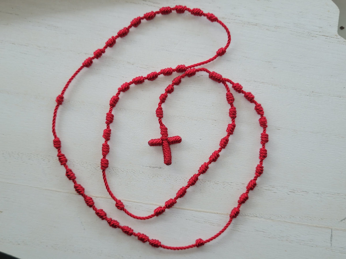 Knotted String Rosary