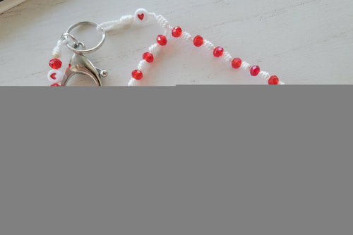 Bad Bunny Wristlet Keychain
