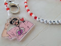 Bad Bunny Wristlet Keychain
