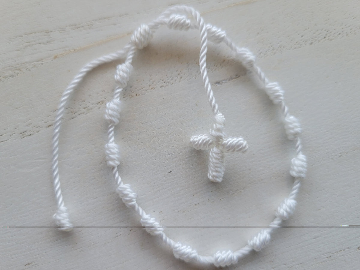 Knotted Cross Bracelet