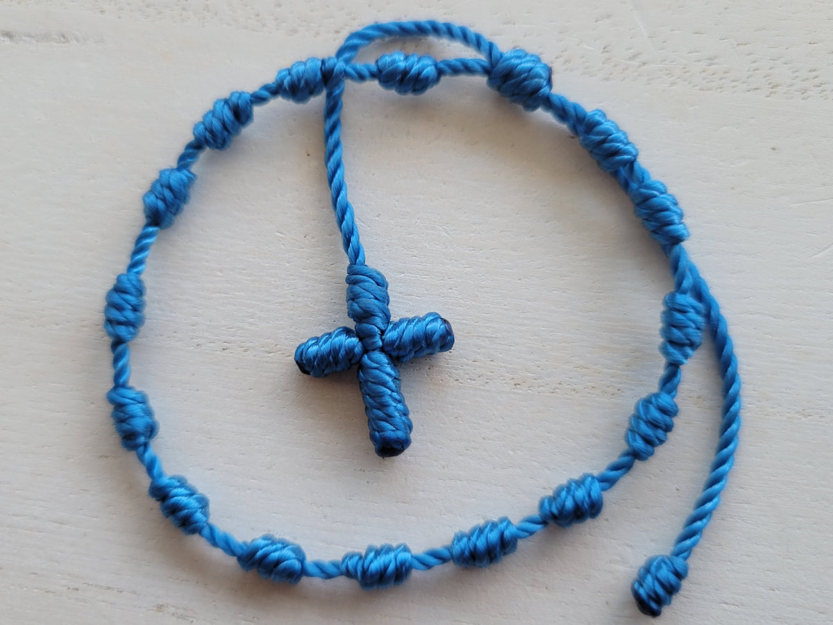 Knotted Cross Bracelet