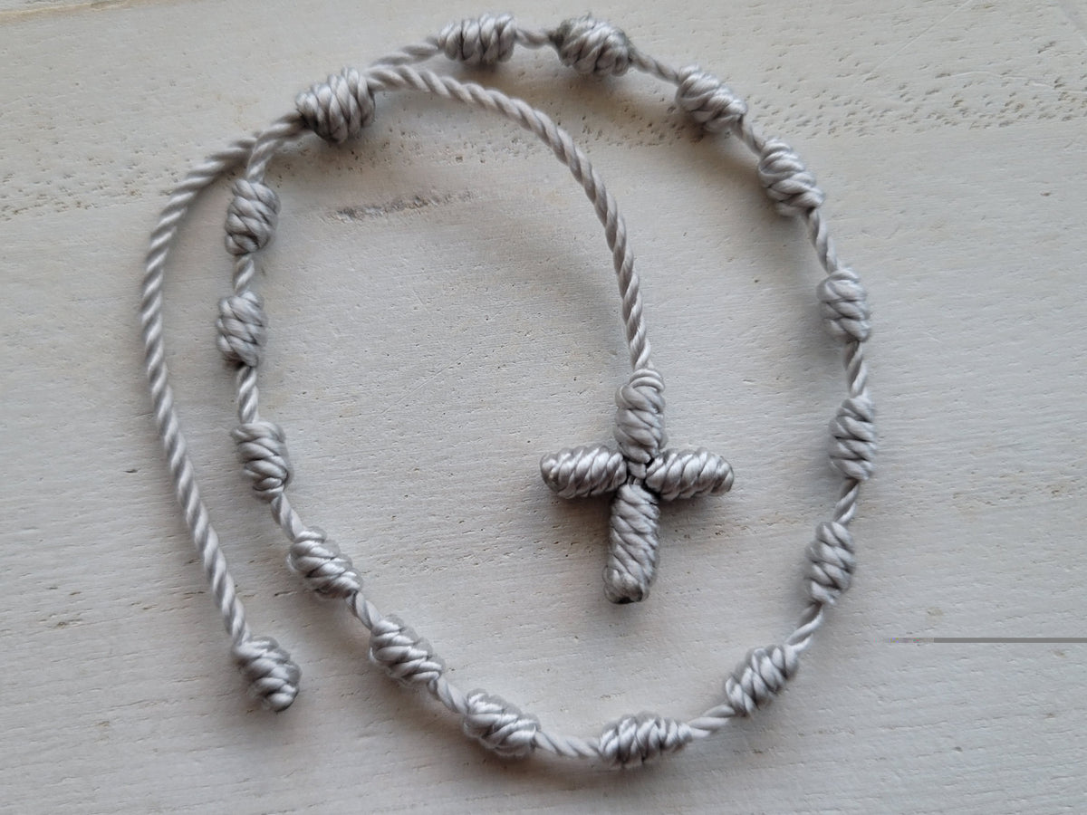 Knotted Cross Bracelet