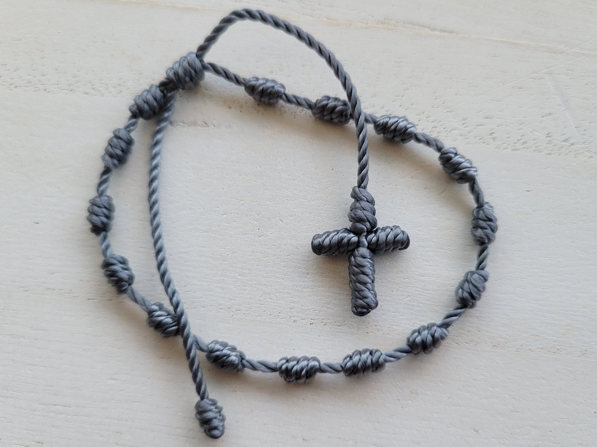 Knotted Cross Bracelet