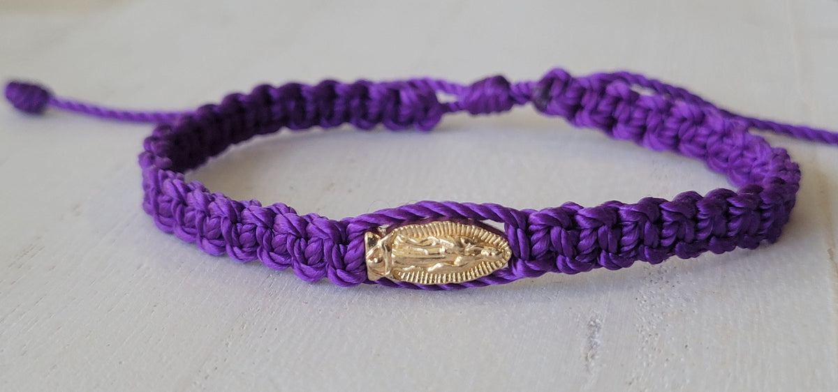 Lady of Guadalupe Paracord Bracelet