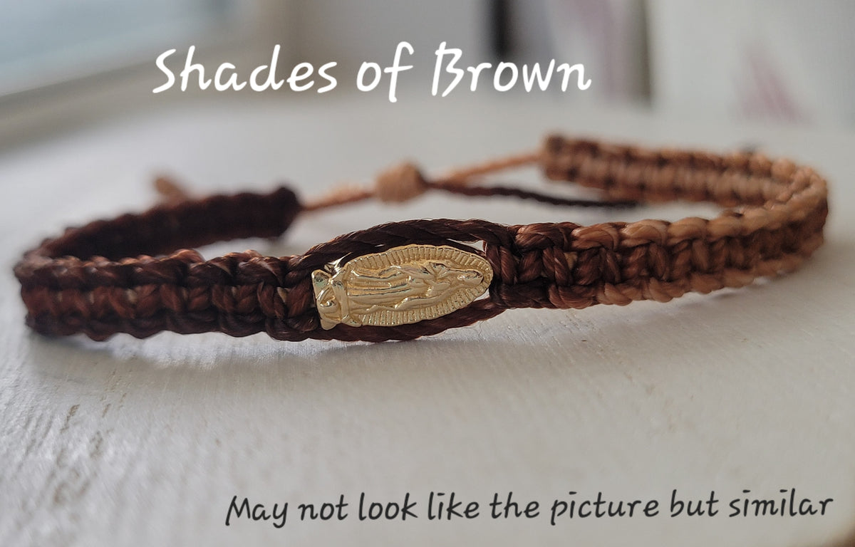 Lady of Guadalupe Paracord Bracelet