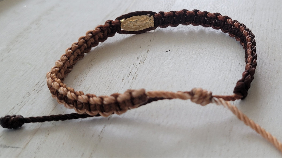 Lady of Guadalupe Paracord Bracelet
