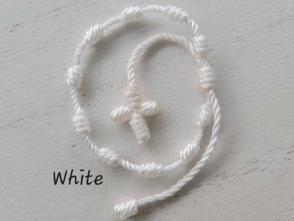 Baby / Toddler Knotted Cross Bracelet