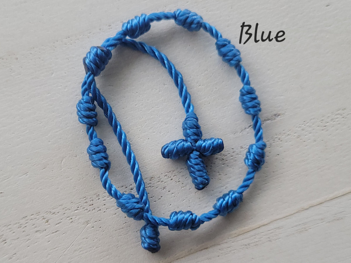 Baby / Toddler Knotted Cross Bracelet