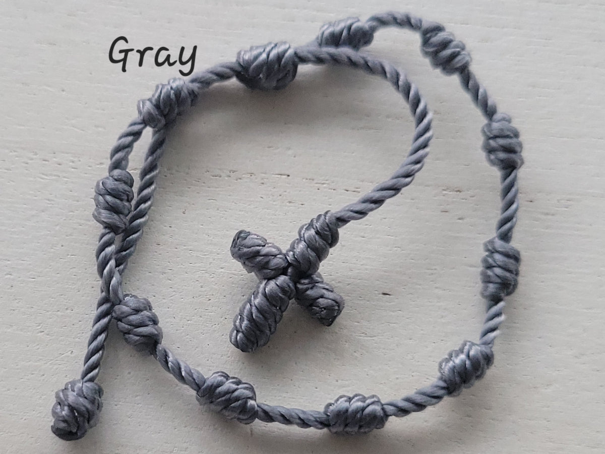 Baby / Toddler Knotted Cross Bracelet