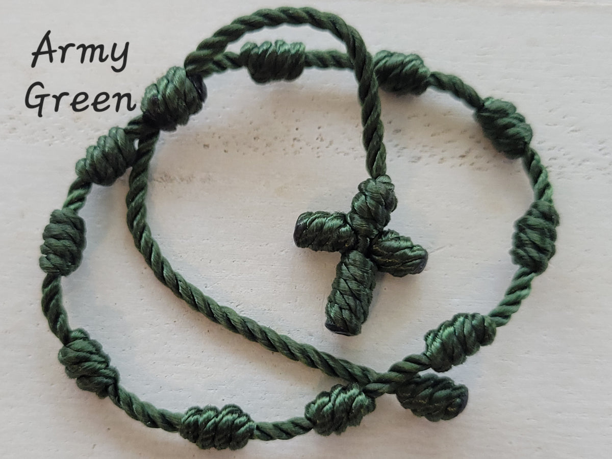 Baby / Toddler Knotted Cross Bracelet