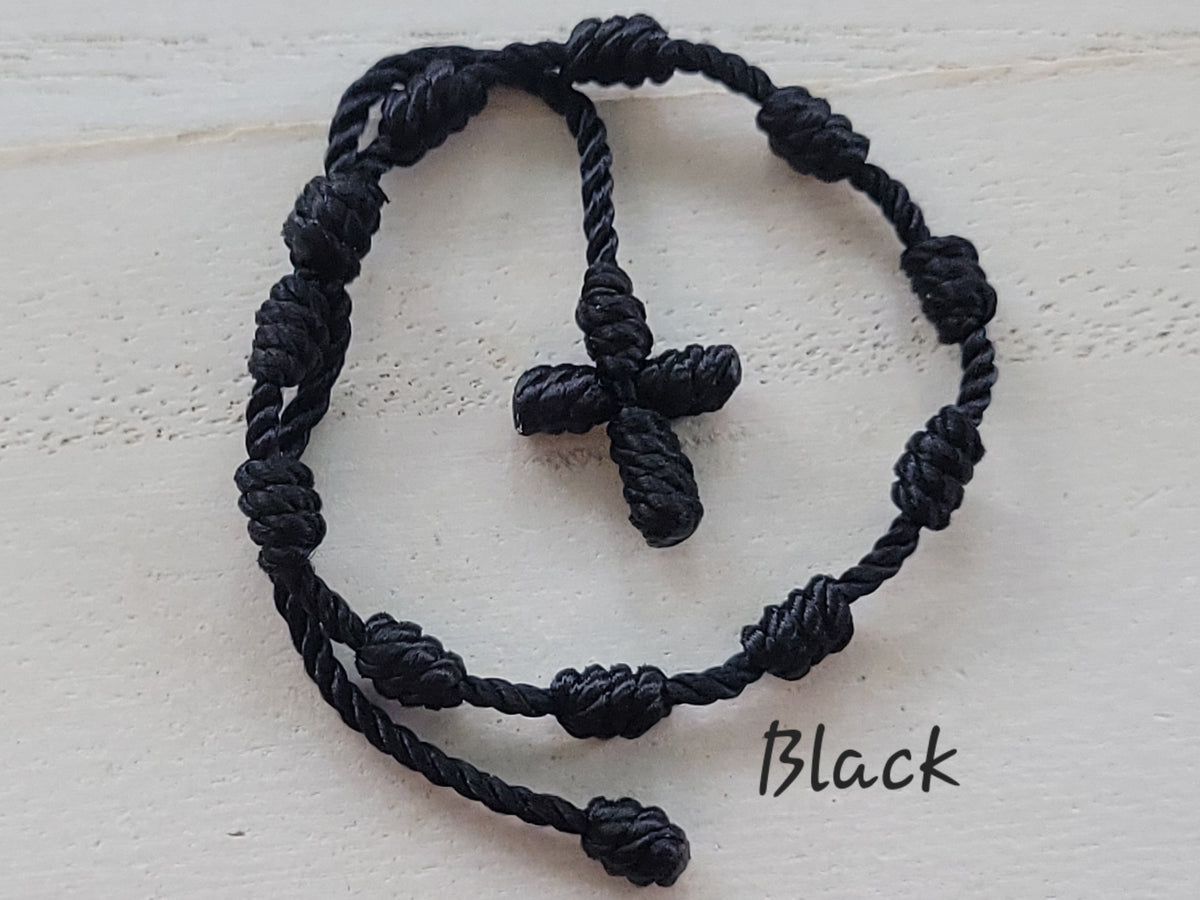 Baby / Toddler Knotted Cross Bracelet