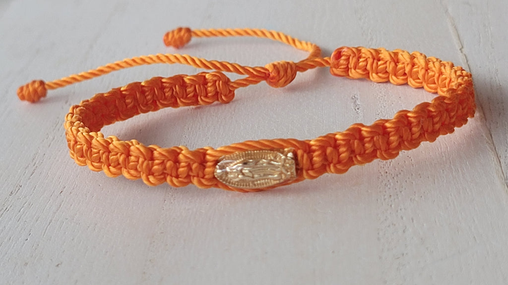 Lady of Guadalupe Paracord Bracelet