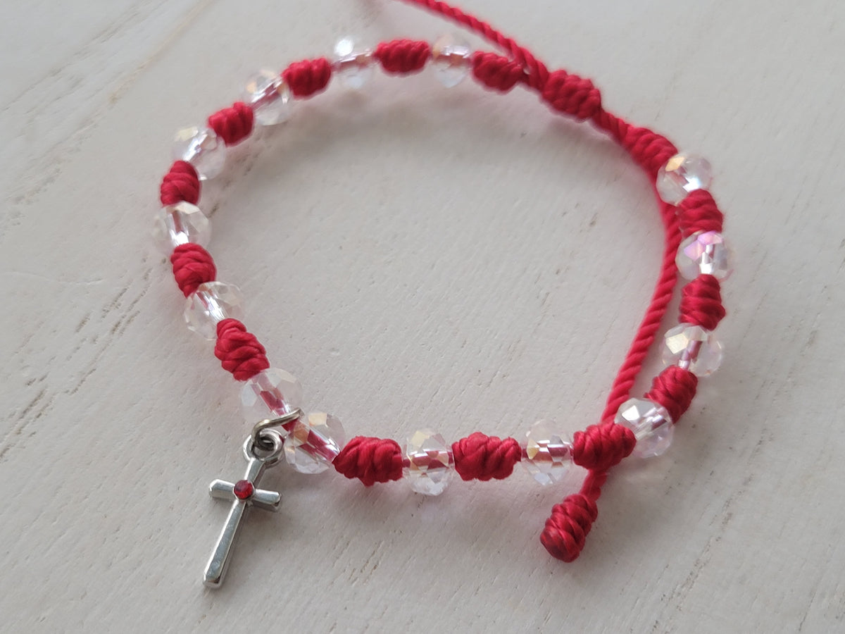 Rhinestone Cross Bracelets