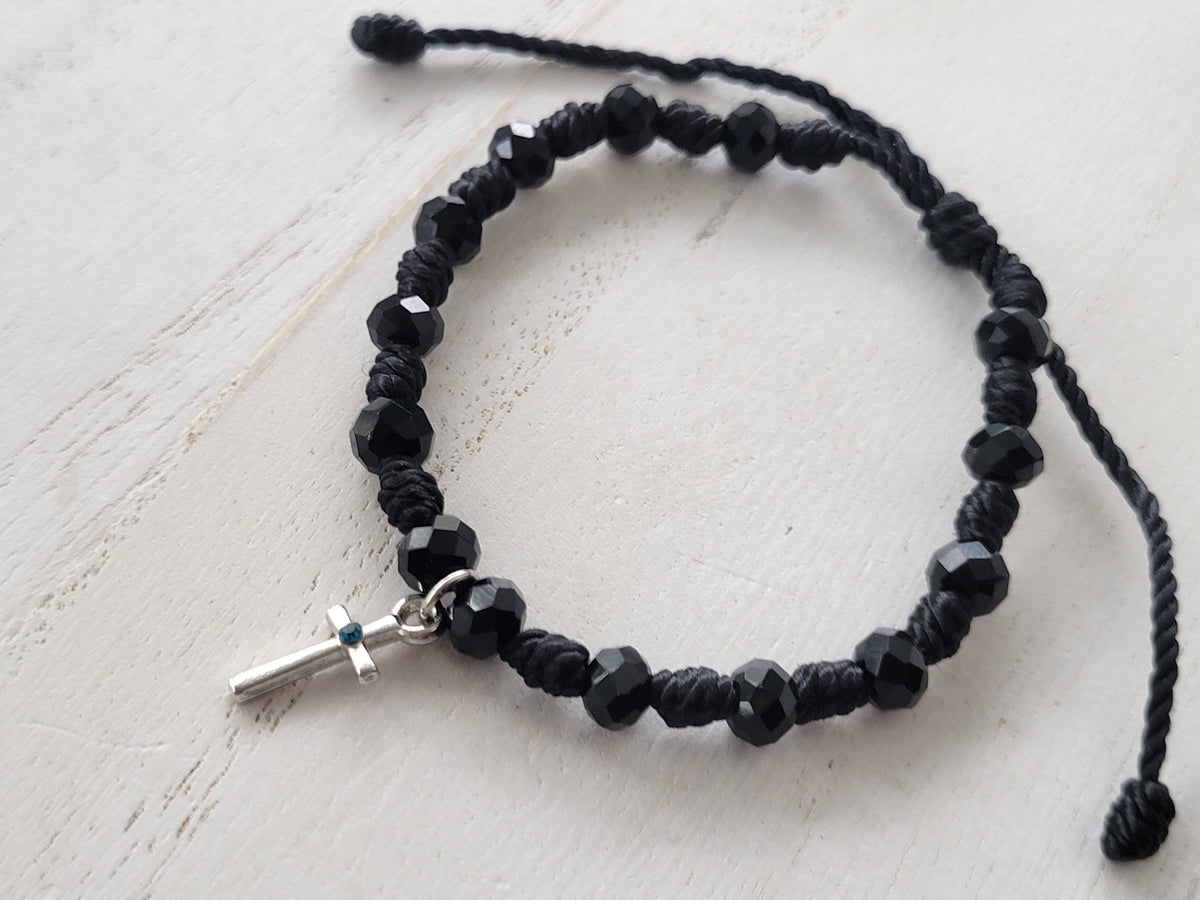 Rhinestone Cross Bracelets