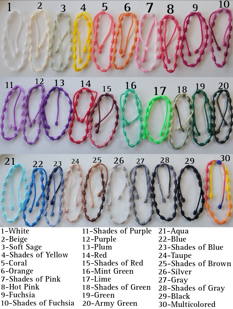 Lady of Guadalupe Paracord Bracelet