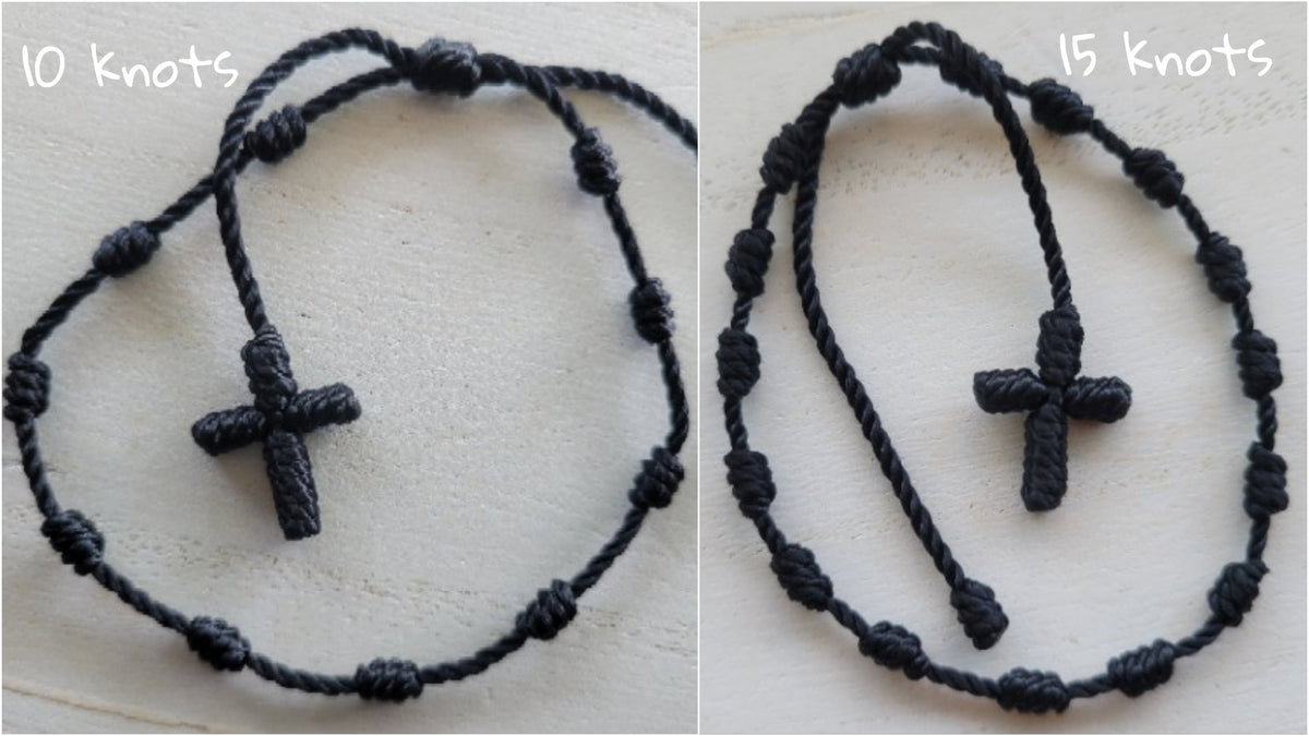 Knotted Cross Bracelet