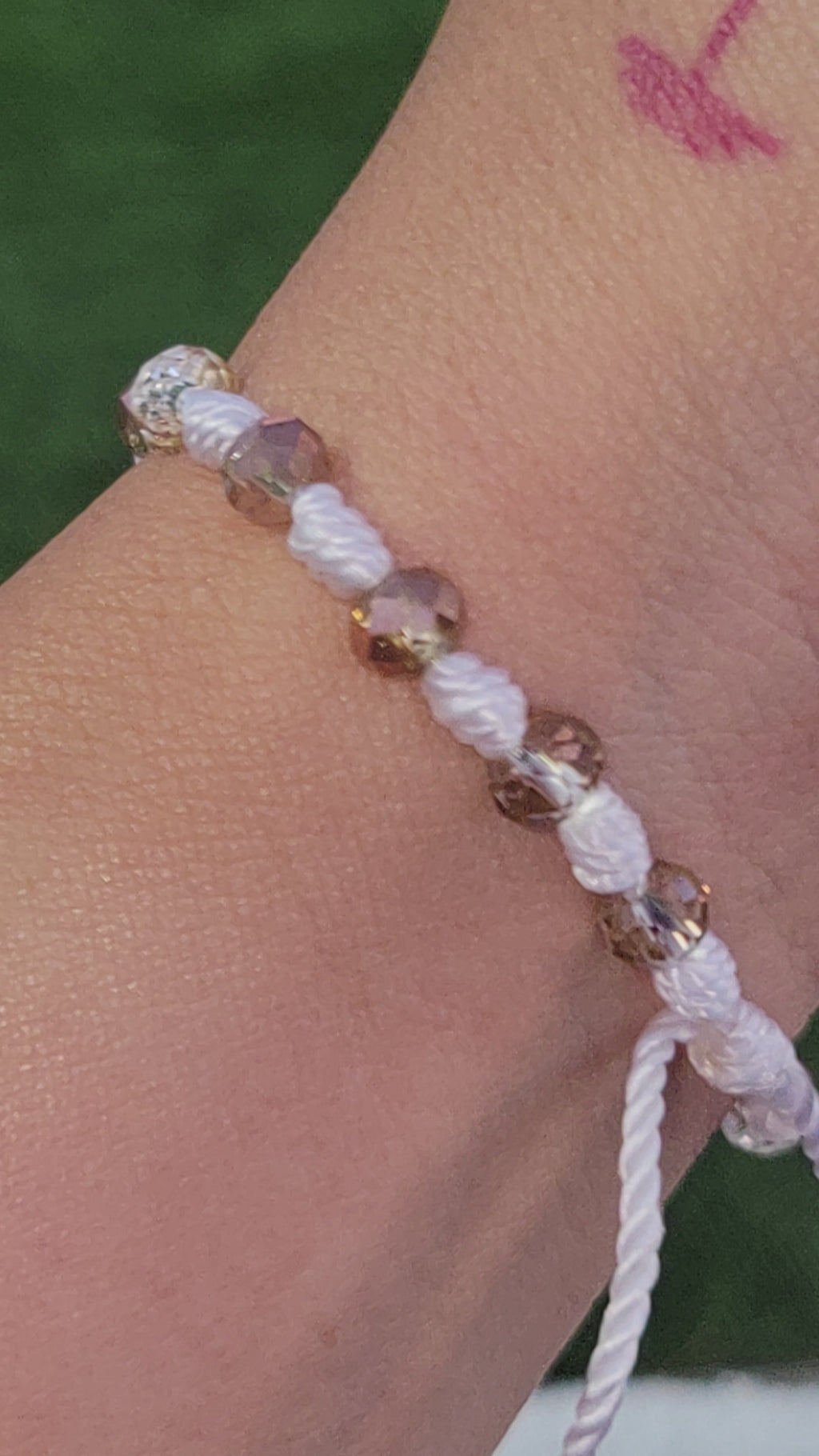 Rhinestone Cross Bracelets