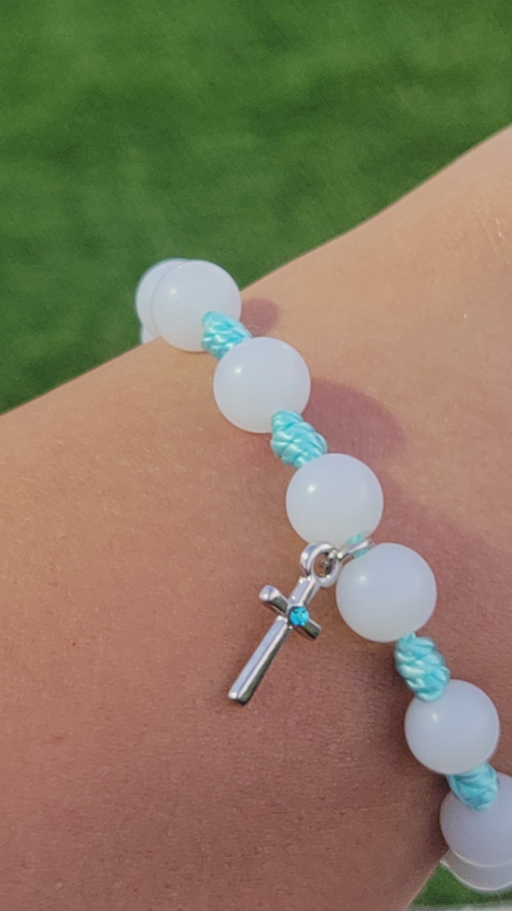Rhinestone Cross Bracelets